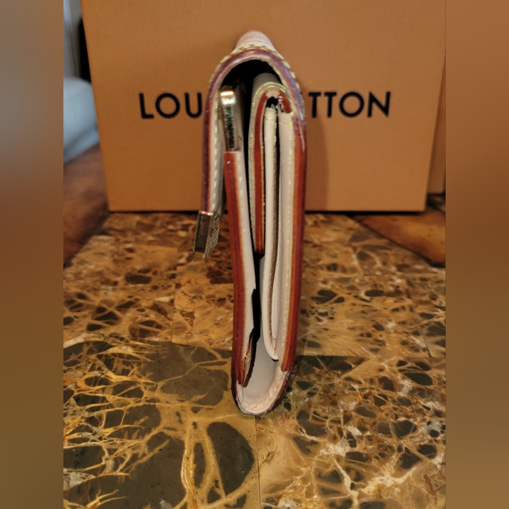 Louis Vuitton Murakami white multicolored international leather wallet - Picture 4 of 7